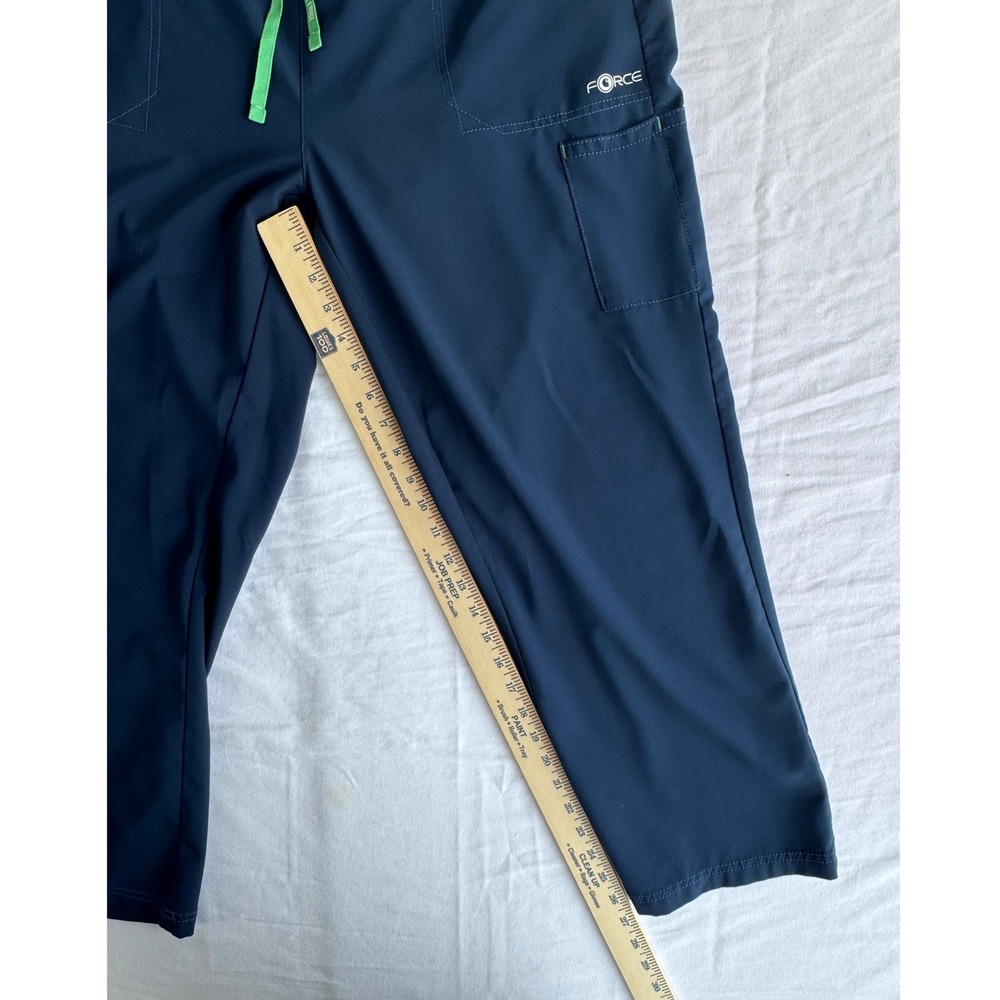 Carhartt Scrub Pants Womens Petite XL Blue‎ Stretch Cargo Workwear Minimalist - Picture 5 of 8